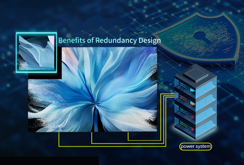 redundancy design in LED screen
