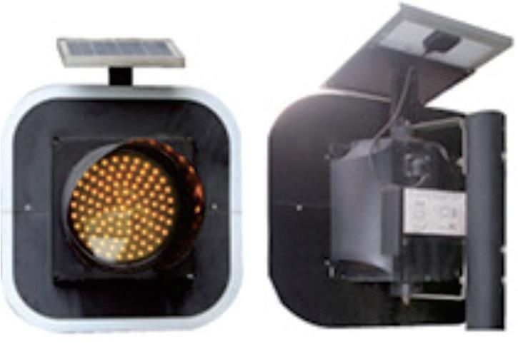 LED Yellow Flash Light