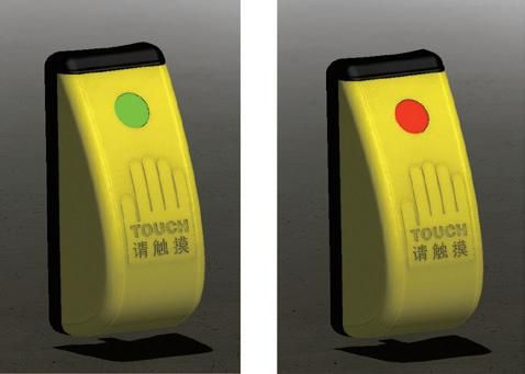 Touchable Pedestrian Crossing Button Model: PPB-3