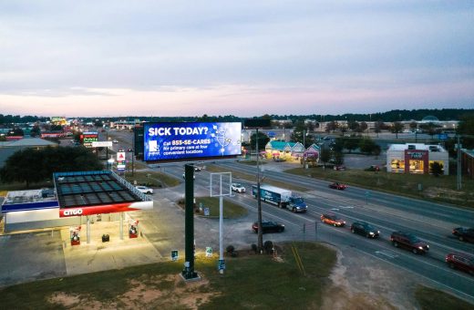 how much does an outdoor led billboard cost