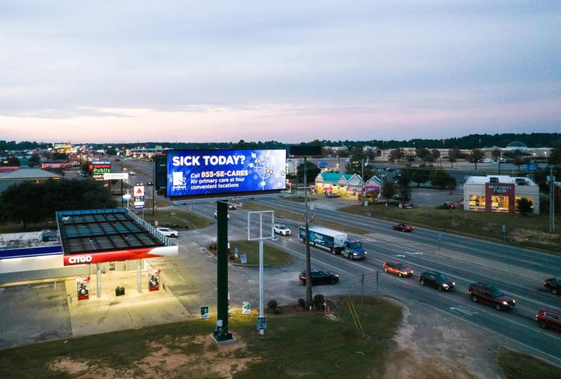 how much does an outdoor led billboard cost